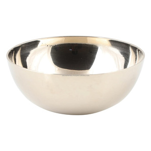 Handcrafted Ayurvedic Kansa Vatki Bowl Set Textured & Polished Bronze Metal Foot Massager <b>Cups</b> for Spa Padabhyanga - Product Image 5