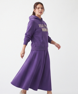 Women's <b>Skirt</b> Set A-Line Hoodie <b>Skirts</b> Woman Print Elastic Hveay Weight Cotton Long <b>Skirts</b> Casual Fleece Hoody Printed <b>Skirts</b> - Product Image 2