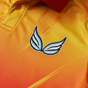 Ensemble de sport personnalisé sublimé pour le cricket : Maillot col en V respirant et short à taille élastique – Vente en gros - Product Image 5