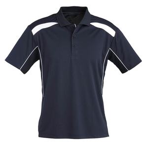 2024 personnalisé hommes Polyester pour polo respirant séchage rapide été Golf maillot solide court Premium lumière impression Anti-rides - Product Image 1