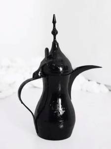 Middle Eastern Brass Coffee Pot With Long Spout For <b>Tea</b> Drinking Durable Metal Design - Product Image 4