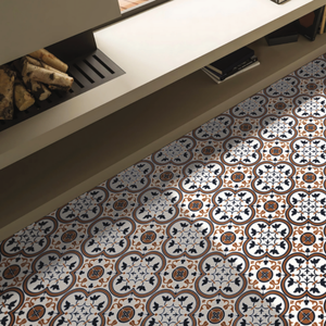 Carrelage en céramique et porcelaine 300x300 mm, design sculpté, pour murs et sols de salle de bain et de cuisine, surface résistante aux taches et durable. - Product Image 6