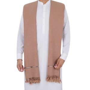 Chal de Cachemira y Pashmina para Hombre, Modelo 2026, Transpirable, Cálido, Largo, con Diseño Étnico, Estampado a Rayas, Colores Personalizados, en Oferta - Product Image 1