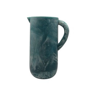 Carafe Moderne de Luxe 100% Résine avec Poignée, Technique Polie, Écologique et Durable, Forme Circulaire pour l'Eau, le Thé et les Occasions Festives - Product Image 5