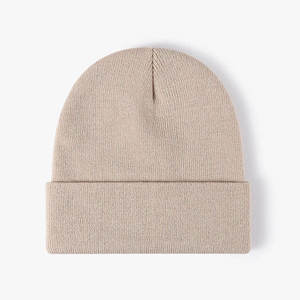 Bonnet en coton tricoté en gros, chapeaux d'hiver personnalisés, marque privée, fournisseur de couvre-chefs streetwear, production en vrac - Product Image 5