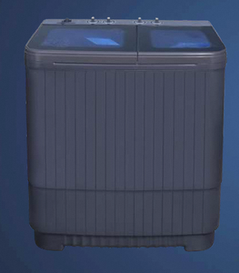 Lave-linge compact semi-automatique à deux cuves 12 kg avec fonctions lavage, essorage et séchage pour le linge familial - Product Image 3