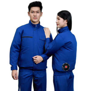 FMF Hi-Vis Women's Fan Work <b>Jacket</b> – Breathable TC Fabric, Tear-Resistant Construction for Industrial Work - Product Image 1