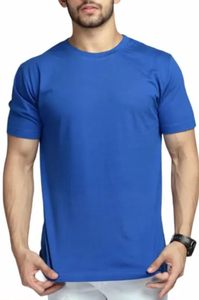 Camiseta Clásica de Algodón con Cuello Redondo, Estilo Casual para el Día a Día, Tela Suave, Manga Corta, Corte Cómodo - Product Image 2