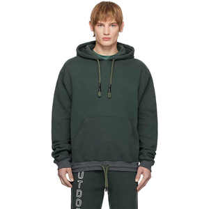 Sudadera con Capucha Extra Grande de Estilo Urbano, Lavado Ácido, Personalizada OEM, para Hombre, 100% Algodón, Estilo Hip-Hop Vintage - Product Image 3