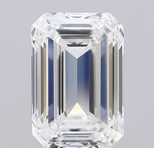 Diamante Cultivado en Laboratorio con Certificación IGI, Corte Esmeralda de 4.59 CT, Color F, Claridad VVS2, CVD LG 774633013, ROYAL GEMS para Joyería - Product Image 1