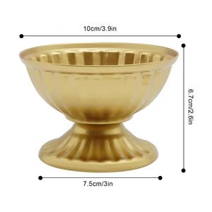 ชามเสิร์ฟทองเหลืองวินเทจ ของตกแต่งแบบอินเดียดั้งเดิม งานฝีมือประณีต ทนทาน ใช้เป็นของตกแต่งกลางโต๊ะในครัวได้ คุณภาพพรีเมียม - Product Image 4