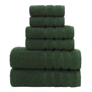 Serviettes de bain en coton de qualité spa d'hôtel personnalisées Ensembles de serviettes de bain douces absorbantes en vrac Vente en gros Fabricant OEM avec logo personnalisé - Product Image 3