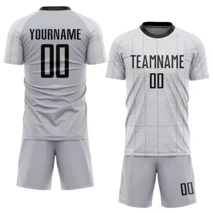 Uniformes de Fútbol Premium, Conjunto de Camiseta de Fútbol Personalizada, Secado Rápido, Transpirable, Camiseta y Pantalones Cortos Deportivos para Equipos - Product Image 6