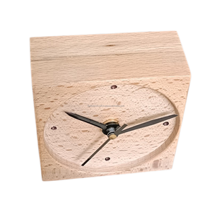 Premium Handmade Modern Mini <b>Pine</b> Wood <b>Desk</b> Clock-Eco-Friendly Quartz Movement Birthday Gift for Home/Office <b>Desk</b> Decor - Product Image 2
