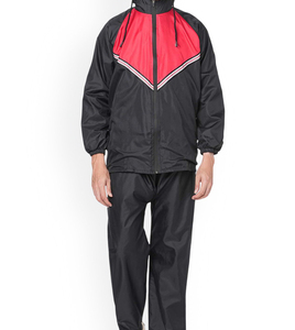 New RTS Custom Logo Men's Nylon <b>Wind</b> <b>Breaker</b> Contrast Panel With Pant Set For Summer Breathable Set Highstreet Zipper Jacket - Product Image 1