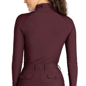 Nueva Camiseta de Equitación para Mujer, Personalizable, Ligera, Transpirable, que Absorbe la Humedad, de Manga Larga, Estilo Ecuestre - Product Image 1