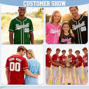 Custom <b>Baseball</b> Jerseys Wholesale Tackle Twill Embroidery Sublimation Factory <b>Baseball</b> Shirts with Custom Team Name Number Youth - Product Image 4