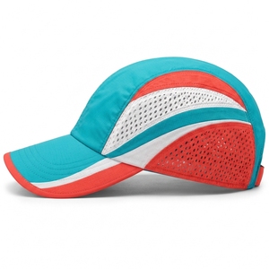Gorras de running duraderas hechas con tela suave y ligera y paneles de ventilación para correr y ciclismo con comodidad. - Product Image 6