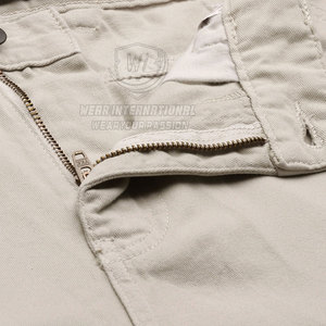 Private Label Men's Lightweight Casual Canvas Cargo Pants with Multi Pockets Breathable & Quick Dry - Product Image 4