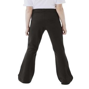 Pantalones de Niña con Corte Bootcut, Cintura Elástica, Tejido de Viscosa, Ecológicos, Transpirables, Cómodos, Uniformes Escolares, Casuales, para Uso Diario - Product Image 5