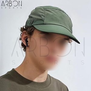 Casquette 5 panneaux légère, durable, résistante à l'eau, respirante, haute performance, imperméable, pour la course et les activités de plein air, prix de gros - Product Image 2