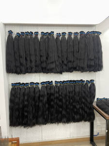 Extensions de cheveux en vrac, 100% cheveux humains vietnamiens, non traités, vierges, meilleur fournisseur, prix de gros du Vietnam - Product Image 3
