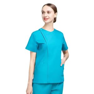 Ensemble de tenues médicales unisexes respirantes sur mesure pour hôpitaux, uniformes de bloc opératoire 2026 - Product Image 4