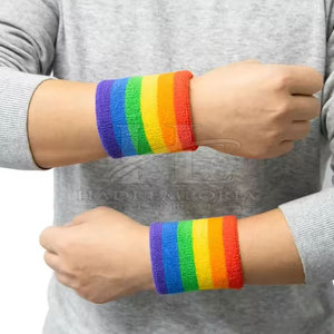 Fitness Wrist Band With Soft Stretch Fabric Durable Comfortable Accessory For Running Gym Workouts And Sports Training - Product Image 4
