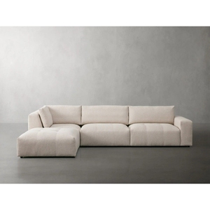 Canapé entièrement rembourré, meubles faits à la main en Indonésie AQM6670 - Product Image 1