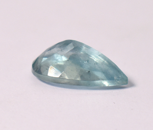 Pierre précieuse naturelle bleu aigue-marine coupe poire pierre précieuse en vrac pour bijoux bague du Brésil pierre précieuse coupe poire à facettes - Product Image 5