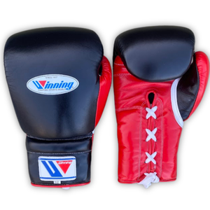 Gants de boxe à séchage rapide en cuir premium à lacets, pour entraînement et compétition, fournisseur personnalisé - Product Image 1