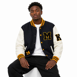 Top Trending Wholesale Custom Women <b>Plus</b> <b>Size</b> <b>Waterproof</b> Breathable Eco-Friendly Cool Style Fleece Winter Varsity Baseball <b>Coat</b> - Product Image 5