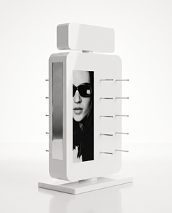 Diseño Clásico Personalizado para Ópticas con Exhibidores de Acrílico Independientes para Ropa - Product Image 3