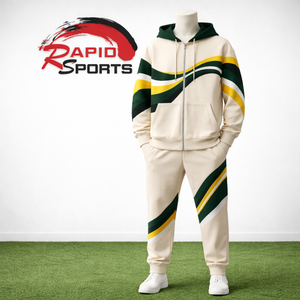 Survêtement Premium RAPID SPORTS 2026 Hiver Sportif Tricoté 100% Polyester Anti-UV Broderie 3D à Capuche Bleu Royal – Vente en Gros - Product Image 1