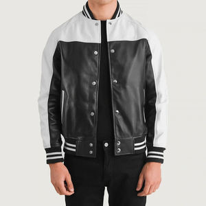 Veste universitaire personnalisée pour homme, veste de baseball, veste bomber, veste streetwear universitaire, fabricant OEM ODM en gros - Product Image 2
