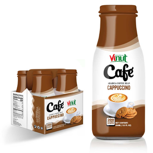 กาแฟคาปูชิโนขายส่ง 250 มล. อาราบิก้าและโรบัสต้า รับผลิตแบบ OEM ODM แบรนด์ส่วนตัว - Product Image 1