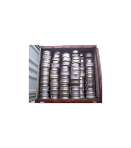 Déchets de roues en aluminium standard, grades mixtes, pour lignes de fusion et de retraitement - Product Image 1