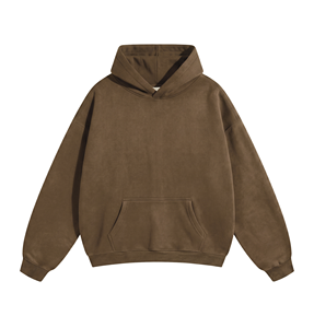 Custom Oversized Pullover Hoodie Heavyweight Cotton Fleece <b>Drop</b> Shoulder Streetwear OEM Private Label Manufacturer - Product Image 1