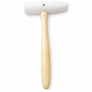 Lightweight Plastic Nylon Mallet Hammer, Non-Marring Synthetic Head DIY Tool for Jewelry Making, <b>Watch</b> Repair and Wire Shaping - Product Image 1