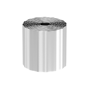 แผ่นเหล็กลูกฟูกสีเงินขนาด 12"*20' สำหรับทำขอบสวน แข็งแรง ทนทาน เหมาะสำหรับทำขอบแปลงดอกไม้ในสวน - Product Image 1