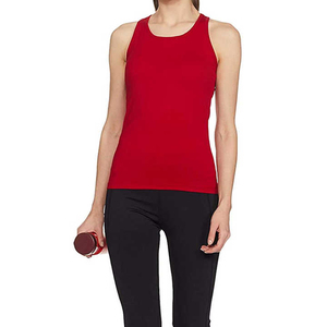 Débardeurs unis sans manches pour femmes, pour l'entraînement et le sport, personnalisables, couleur unie, style décontracté d'été, fabrication pakistanaise, service OEM - Product Image 4