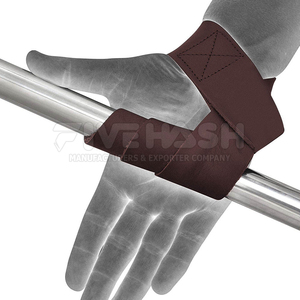 Premium Leather <b>Lifting</b> <b>Straps</b> Strong Grip Gym <b>Straps</b> <b>For</b> Heavy Weight Training And Powerlifting - Product Image 5