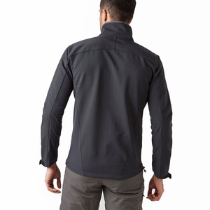 Vestes softshell pour hommes avec fermeture éclair intégrale, design OEM, nouvelle coupe élégante et régulière, veste et manteau softshell pour la montagne, pour homme - Product Image 2