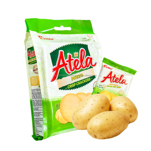 ขนมมันเทศอบกรอบ Atela 228 กรัม ขนมขบเคี้ยวกรอบกลม รสเค็มน้อย พร้อมรับประทาน ผลิตในเวียดนาม รับผลิตแบบ ODM OEM บรรจุภัณฑ์แบบถุง มีตัวอย่างฟรี - Product Image 5