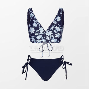Dernier style, faible MOQ, 2 ensembles de bikinis pour femmes, coupe-vent, respirant, séchage rapide, fournisseur direct d'usine, vente en gros, prix abordables - Product Image 3