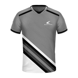 เสื้อเทนนิส/แพเดิล คอวี แขนสั้น พิมพ์ลายแบบซับลิเมชั่นเต็มตัว ทรงสปอร์ต เป็นมิตรต่อสิ่งแวดล้อม - Product Image 3
