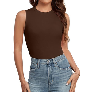 Camiseta deportiva sin mangas de secado rápido para mujer, ropa de entrenamiento atlético - Product Image 1
