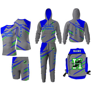 Uniforme de Atletismo de Secado Rápido con Logotipo Personalizado, Uniforme Profesional de Alto Rendimiento para Pista y Campo - Product Image 1