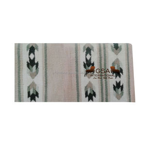 Manta tradicional de lana de Nueva Zelanda 100%, 34x36, almohadilla de caballo occidental, precio al por mayor de fábrica - Product Image 1
