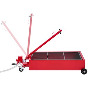 Vasca di raccolta olio mobile da 20 galloni con tubo da 2,2 m, pompa manuale a basso profilo, maniglia pieghevole, strumento per riparazioni auto a prova di perdite - Product Image 5